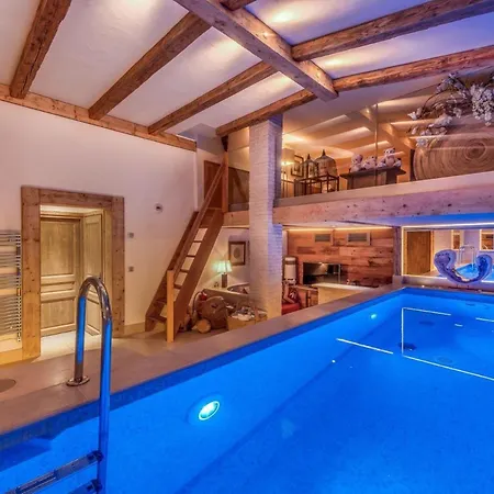 Chalet *courmayeur Ao* Con Piscina *